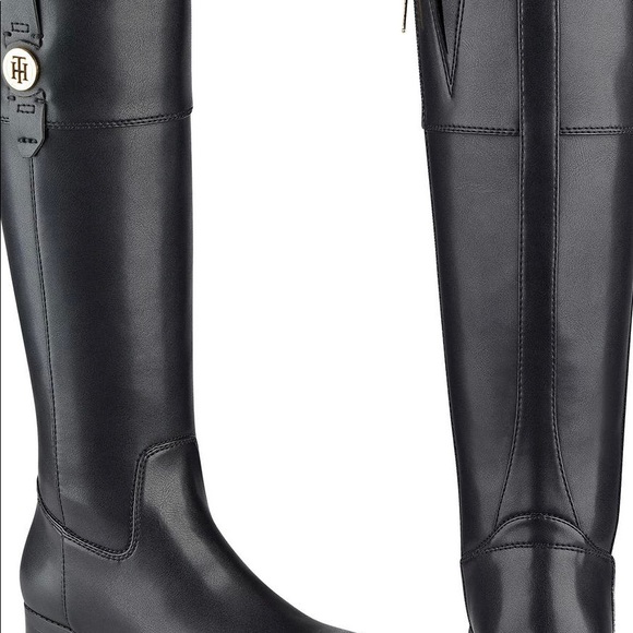 TOMMY HILFIGER Shano mid calf boots - Picture 3 of 4